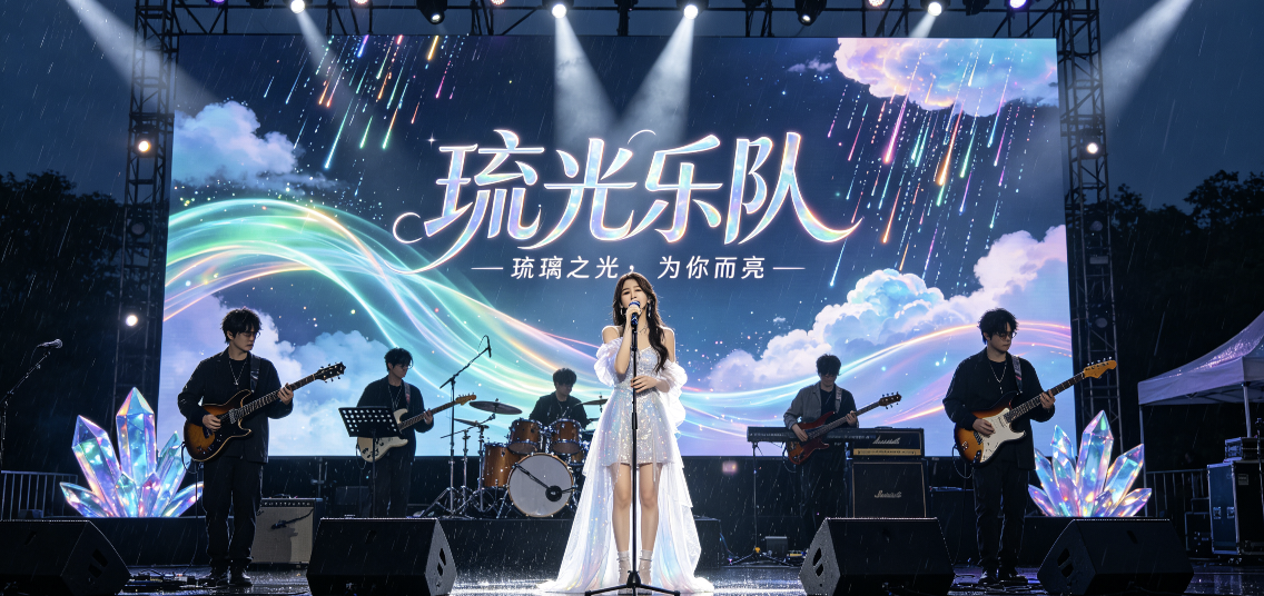 图片[1]-琉光乐队成员简介-龙湖大学生音乐联盟